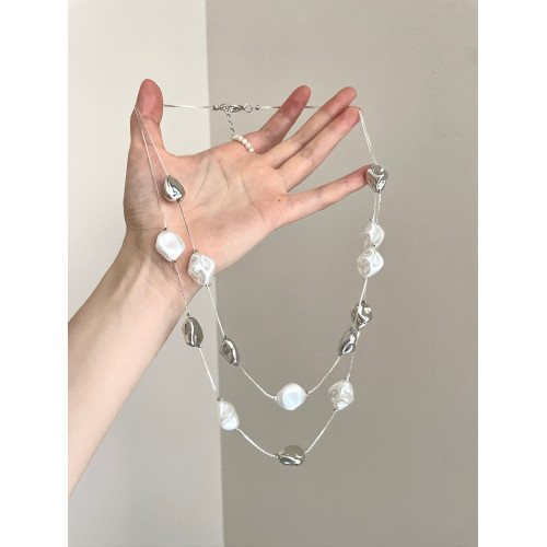 Vintage古著 Baroque stone beading art項鍊 Vintage古著 Baroque stone beading art項鍊