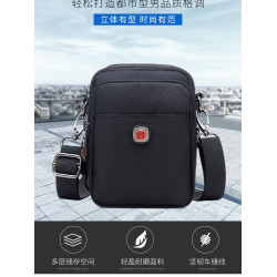 瑞士軍刀男士腰包斜後後背包休閒包小斜背手機包韓版單肩小包休閒後後背包