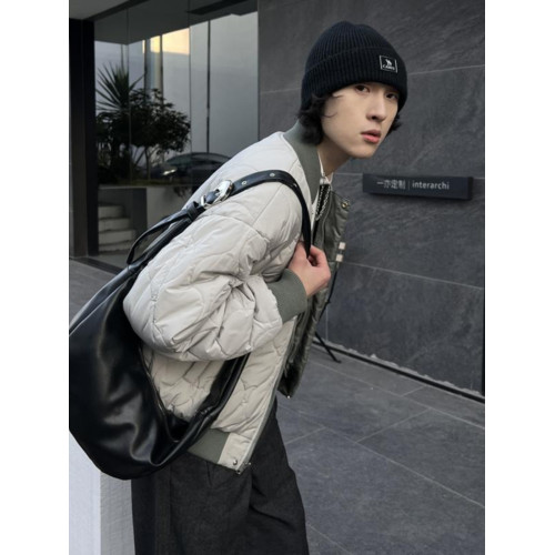 YUEN韓國ins餃子包男女通勤百搭單肩斜背後後背包松弛感休閒可頌復古