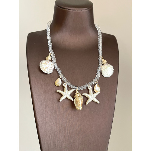 Vintage古著 Conch song rhyme項鍊