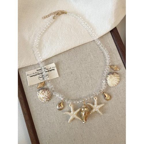 Vintage古著 Conch song rhyme項鍊