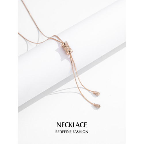 毛衣鏈長款項鍊輕奢高級感飾品吊墜鎖骨鍊女款2026新款配飾吊墜 毛衣鏈長款項鍊輕奢高級感飾品吊墜鎖骨鍊女款2026新款配飾吊墜