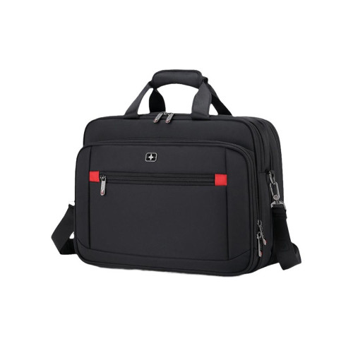 瑞士軍士刀公文包男士手提包商務出差大容量單肩斜後後背包後後背包電腦包