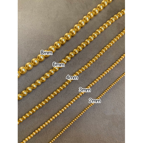 3mm極細baby金色小米珍珠項鍊女高級毛衣鏈輕奢小衆2026新款頸鏈 3mm極細baby金色小米珍珠項鍊女高級毛衣鏈輕奢小衆2026新款頸鏈
