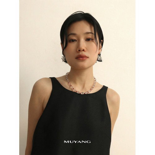【新品】慕陽MUYANG璃瓔項鍊女款高級感小衆本命年毛衣鏈秋冬配飾