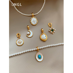 珍珠項鍊搭配吊墜配件女款2026新款高級感輕奢小衆飾品配飾鎖骨鍊