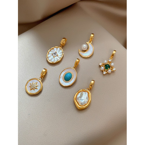 珍珠項鍊搭配吊墜配件女款2026新款高級感輕奢小衆飾品配飾鎖骨鍊