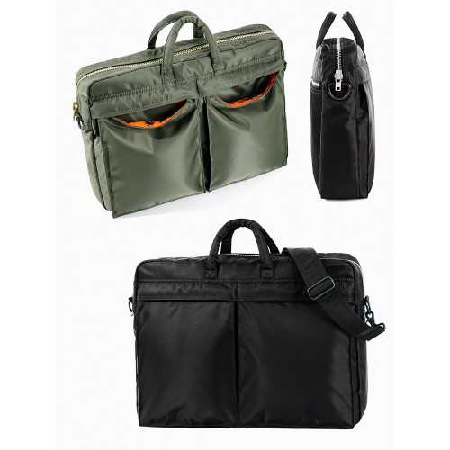 革新出品TANKER  2WAY BRIEFCASE休閒通勤手提公文電腦包單肩斜背