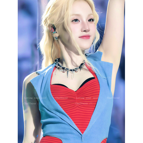 宋雨琦同款！龐克星星流蘇項鍊女款2026新款美式嘻哈皮質鎖骨鍊夏