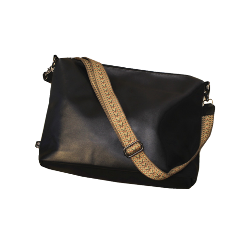 潮新款大容量斜後後背包健身包男士軟皮時尚單肩包簡約潮流男包旅行包