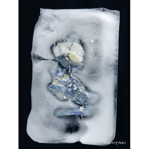 【明星同款】SUMIYAKI 立體碎鑽漸變冰源蝴蝶 超美鎖骨鍊項鍊女