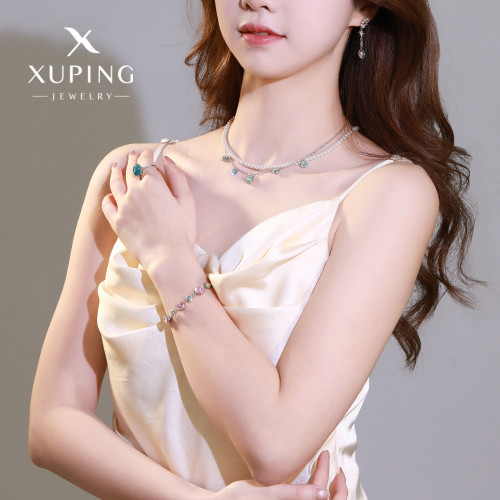 小如日常通勤易搭仿珍珠項鍊簡約高級感米珠時尚頸鏈