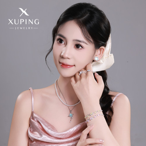 小如日常通勤易搭仿珍珠項鍊簡約高級感米珠時尚頸鏈