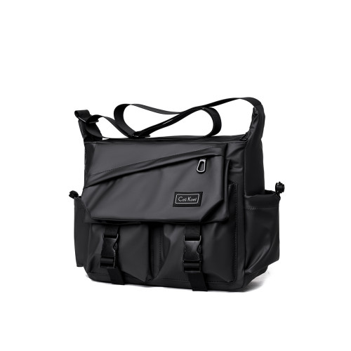 日系斜後後背包男士包包潮牌休閒單肩包工裝百搭騎行郵差斜後後背包旅行包