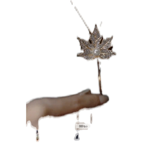 秋冬楓葉毛衣鏈女長款時尚日常百搭項鍊配飾個性衣服掛飾衛衣鏈女