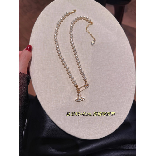 西太後土星珍珠項鍊女2026新款鎖骨鍊高級感輕奢小衆毛衣頸鏈配飾 西太後土星珍珠項鍊女2026新款鎖骨鍊高級感輕奢小衆毛衣頸鏈配飾