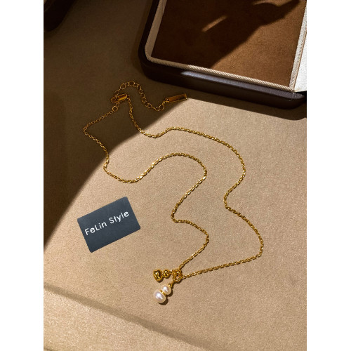 天然淡水珍珠葫蘆吊墜項鍊女頸鏈長款配飾輕奢小衆獨特絕美毛衣鏈 天然淡水珍珠葫蘆吊墜項鍊女頸鏈長款配飾輕奢小衆獨特絕美毛衣鏈