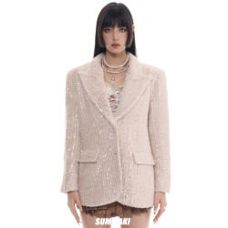 【明星同款】復古美式女高 珍珠項鍊女多層曡帶輕奢小香風頸鏈