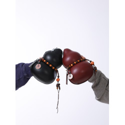 黑悟空同款酒葫蘆包個性潮牌斜後後背包男款原創設計感通勤手機單肩包