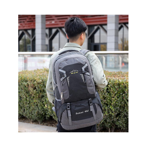 新款戶外登山包雙肩男女60L大容量旅行後後背包防水旅遊包多功能騎行 新款戶外登山包雙肩男女60L大容量旅行後後背包防水旅遊包多功能騎行