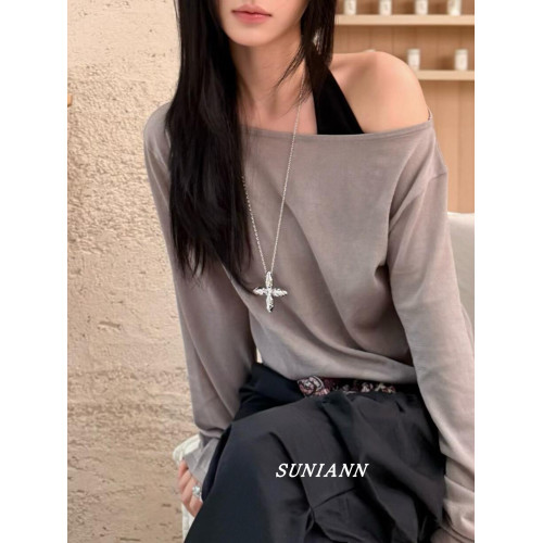 簡約ins風十字星芒吊墜項鍊女小衆高級感百搭毛衣鏈時髦個性頸鏈 簡約ins風十字星芒吊墜項鍊女小衆高級感百搭毛衣鏈時髦個性頸鏈