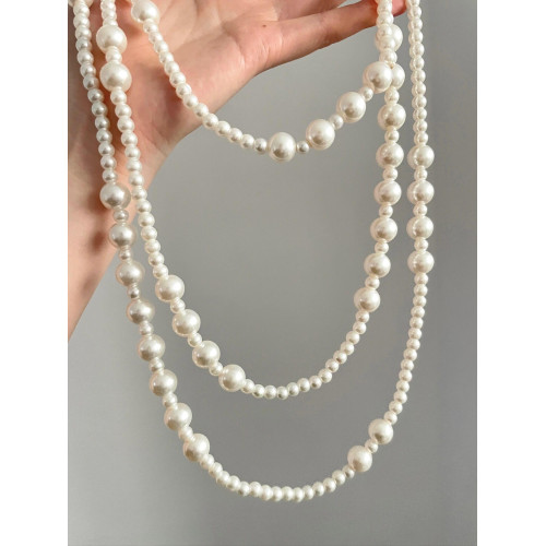 Vintage古著 Irregular pearls項鍊