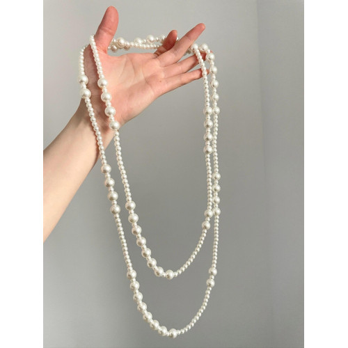 Vintage古著 Irregular pearls項鍊