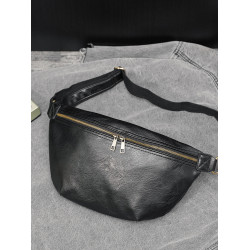 新款復古男士小包時尚青年小胸包單肩包運動騎行斜後後背包腰包大容量