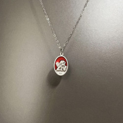 Vintage古著 Guardian angel項鍊