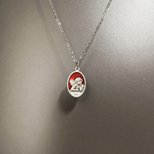 Vintage古著 Guardian angel項鍊