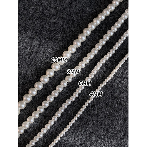 施家澳白磁吸釦珍珠項鍊女2026新款毛衣鏈輕奢氣質旗袍脖頸鏈配飾 施家澳白磁吸釦珍珠項鍊女2026新款毛衣鏈輕奢氣質旗袍脖頸鏈配飾