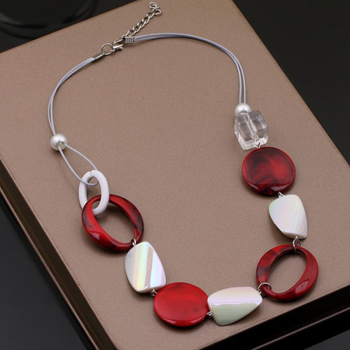 紅色誇張時尚個性裝飾項鍊女配飾獨特小衆秋冬大氣毛衣鏈2026新款 紅色誇張時尚個性裝飾項鍊女配飾獨特小衆秋冬大氣毛衣鏈2026新款