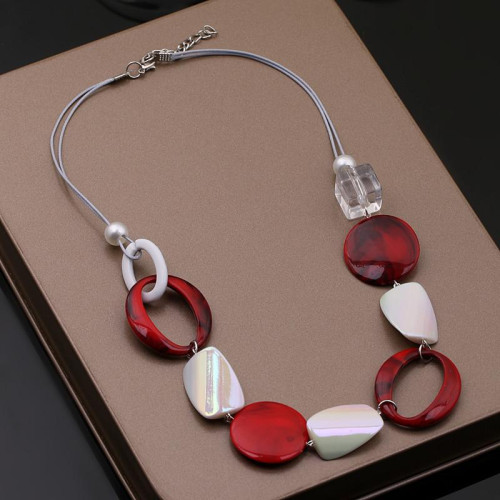 紅色誇張時尚個性裝飾項鍊女配飾獨特小衆秋冬大氣毛衣鏈2026新款 紅色誇張時尚個性裝飾項鍊女配飾獨特小衆秋冬大氣毛衣鏈2026新款