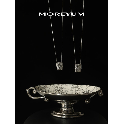 慕陽MUYANG長款百搭編織包包項鍊女曡戴高級感鈦鋼毛衣鏈配飾吊墜