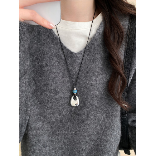 長款毛衣鏈女款2026新款衛衣裝飾項鍊女配飾高級感輕奢小衆飾品