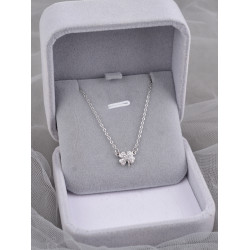 925純銀項鍊女幸運四葉草輕奢小衆高級感2025年新款潮鎖骨鍊刻字