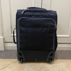 超輕2kg可背可拉可折曡拉桿後後背包可擴容旅行包大容量防水拖輪包