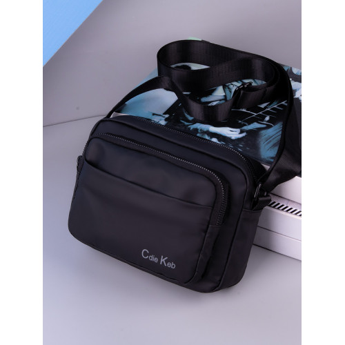 斜後後背包男大容量迷你帆布手機包2025新款牛津布小衆輕便小包青少年