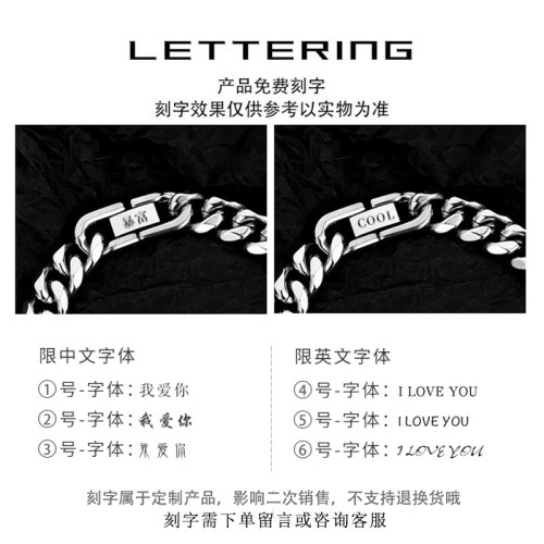 古巴鏈不掉色項鍊男潮嘻哈女男生鎖骨鍊男士潮牌百搭鈦鋼鏈子配飾