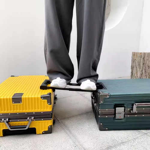 可坐人行李箱女結實耐用拉桿加厚大容量鋁框20264389寸旅行密碼男