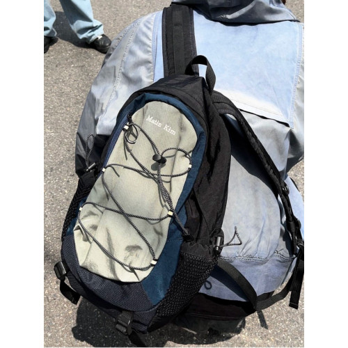 韓國Matin kim 雙肩後後背包2025新款運動戶外登山旅行抽繩學生書包 韓國Matin kim 雙肩後後背包2025新款運動戶外登山旅行抽繩學生書包