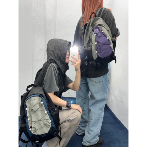 韓國Matin kim 雙肩後後背包2025新款運動戶外登山旅行抽繩學生書包 韓國Matin kim 雙肩後後背包2025新款運動戶外登山旅行抽繩學生書包