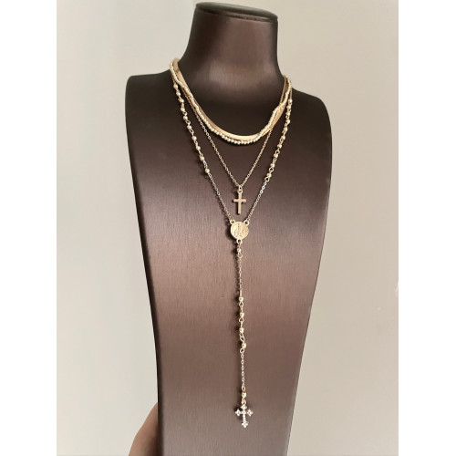 Vintage古著 The saint prays for the cross項鍊 Vintage古著 The saint prays for the cross項鍊