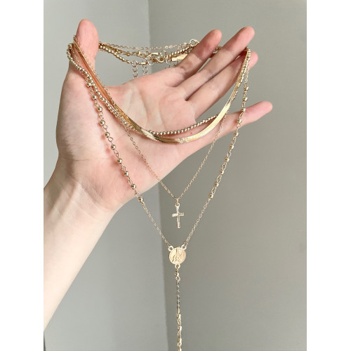 Vintage古著 The saint prays for the cross項鍊 Vintage古著 The saint prays for the cross項鍊