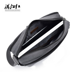 爆款2022韓版多功能男包帆布包單肩包斜後後背包男女休閒IPAD包