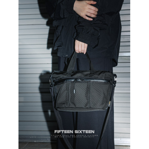 15/16考杜拉斜後後背包通勤CORDURA彈道尼龍男士手提單肩包小衆設計