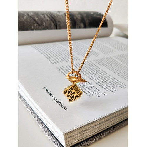 羅家不掉色項鍊女輕奢小衆設計高級感不褪色鎖骨鍊金色衛衣毛衣鏈