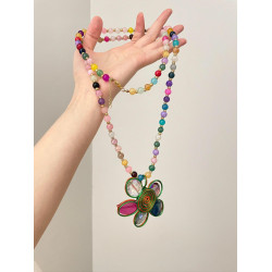 Vintage古著 Rainbow Garden項鍊