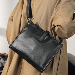 2026新款日系復古單肩包 韓版男包鎖頭郵差包時尚斜後後背包小挎包潮