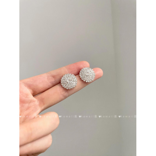 爆閃滿鑽雙層項鍊耳環手鐲輕奢精緻千金感鎖骨鍊新娘婚禮首飾套裝